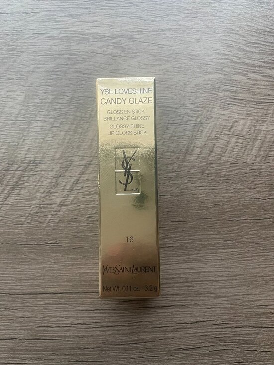 Yves Saint Laurent Other - YSL Loveshine Candy Glaze Lip Gloss Stick Shade 16 New in Box